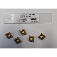 Carbide insert - TTS CCMT 090304 ( Kennametal ) with coating