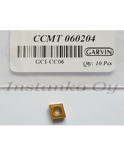 Carbide insert - TTS CCMT 060204 ( Kennametal ) with coating