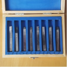 Lathe turning tool set,8 pcs,HSS - 8 mm