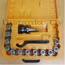 Mill chuck set,ISO30 with collets ER32 М12 (3,0-20,0 mm – 12 pcs) 
