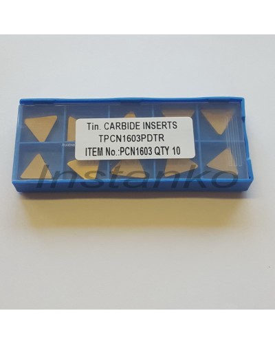 Carbide insert - TPCN 1603 PDTR with coating